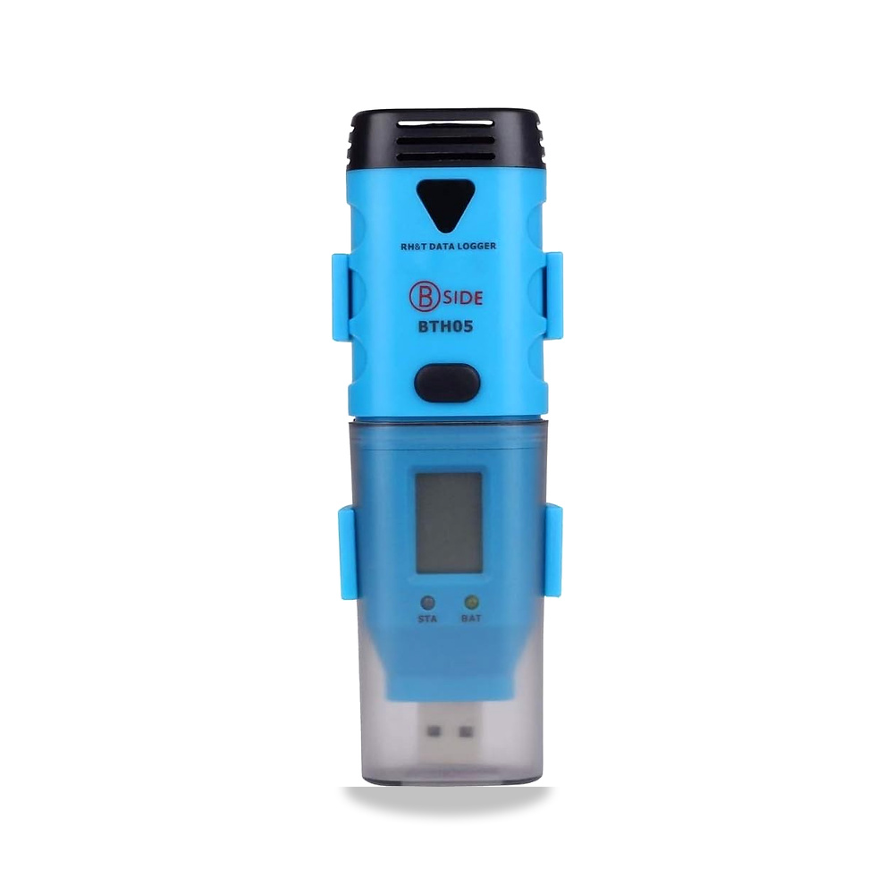 صورة منتج جهاز اختبار رقمي BTH05 محمول صغير بـ 3 قنوات USB لقياس درجة الحرارة الداخلية والخارجية -40 درجة مئوية ~ - كود الصنف reemco-2027-1498823 - ماركة يباع من خلال reemco - توريد وتصوير حصري لشركة ريمكو القابضة السعودية
