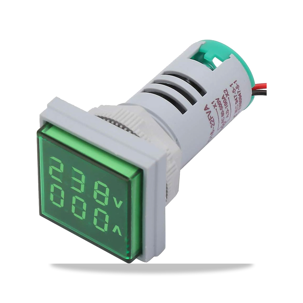 صورة منتج جهاز اختبار جهد LED صغير 22 ملم متعدد الاغراض 60-500 فولت 0-100 امبير بشاشة عرض رقمية LED للاداة الآلية - كود الصنف reemco-2027-1499158 - ماركة يباع من خلال reemco - توريد وتصوير حصري لشركة ريمكو القابضة السعودية