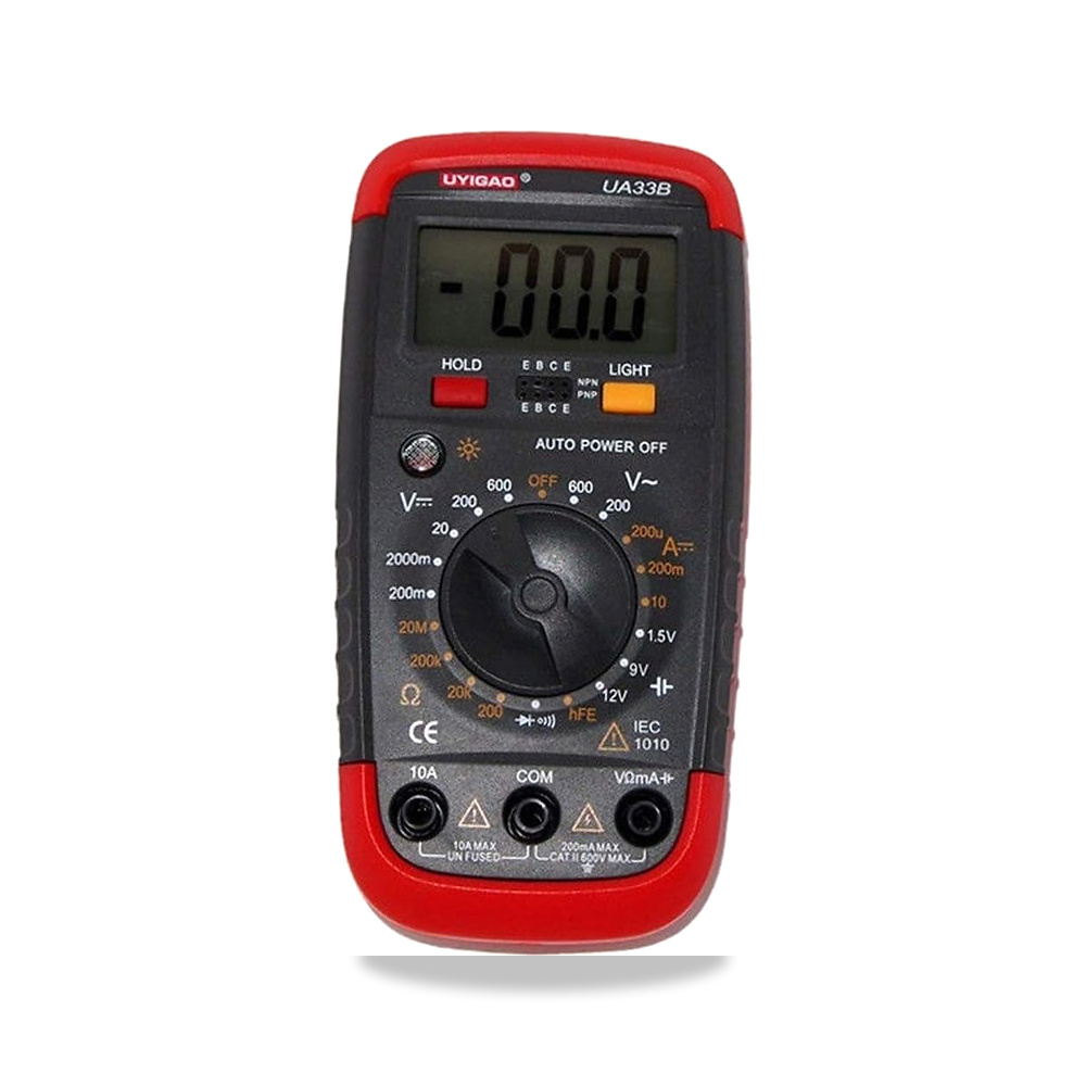 صورة منتج Jadssox Tester Electric UA33B Digital Multitimeter DC AC المقاومة (اللون: متعدد الألوان) - كود الصنف reemco-2027-1499434 - ماركة يباع من خلال reemco - توريد وتصوير حصري لشركة ريمكو القابضة السعودية