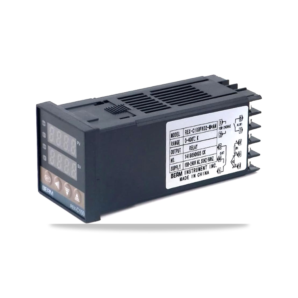 صورة منتج وحدة تحكم في درجة الحرارة، رقمية في درجة الحرارة REX-C100FK02-M AN 0 الى 400 درجة مئوية كيه بي اي مخرج (طويل) اونا - كود الصنف reemco-2027-1499674 - ماركة يباع من خلال reemco - توريد وتصوير حصري لشركة ريمكو القابضة السعودية