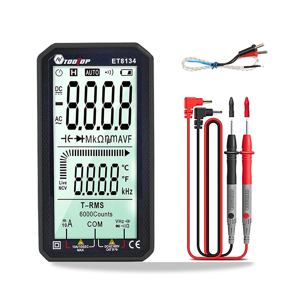 صورة منتج OUNA AC الجهد t القياس، TOOL ET8134 المحمولة 4.7 بوصة L شاشة متعددة المباشر t AC t قياس السعة المقاومة - كود الصنف reemco-2027-1499895 - ماركة يباع من خلال reemco - توريد وتصوير حصري لشركة ريمكو القابضة السعودية