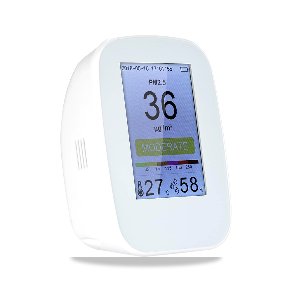 صورة منتج جهاز اختبار OUNA Air Qu متعدد الوظائف Air Qu داخلي/خارجي HCHO & TVOC Tester CO2 متر اونا - كود الصنف reemco-2027-1499916 - ماركة يباع من خلال reemco - توريد وتصوير حصري لشركة ريمكو القابضة السعودية