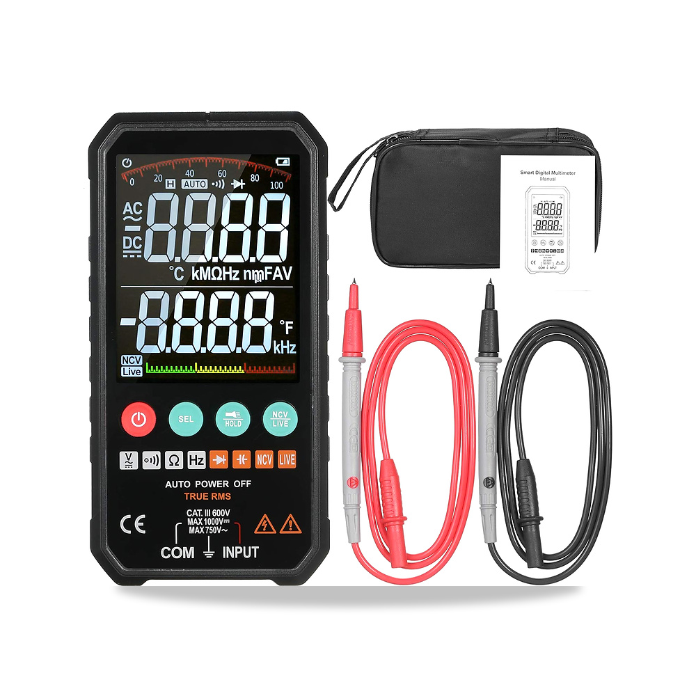 صورة منتج OUNA Mast Super Slim Palm Size 3.3 بوصة L رقمي متعدد 6000 عد RMS حقيقي مقياس عالمي عالي الدقة قياس ذكي AC/DC - كود الصنف reemco-2027-1499948 - ماركة يباع من خلال reemco - توريد وتصوير حصري لشركة ريمكو القابضة السعودية