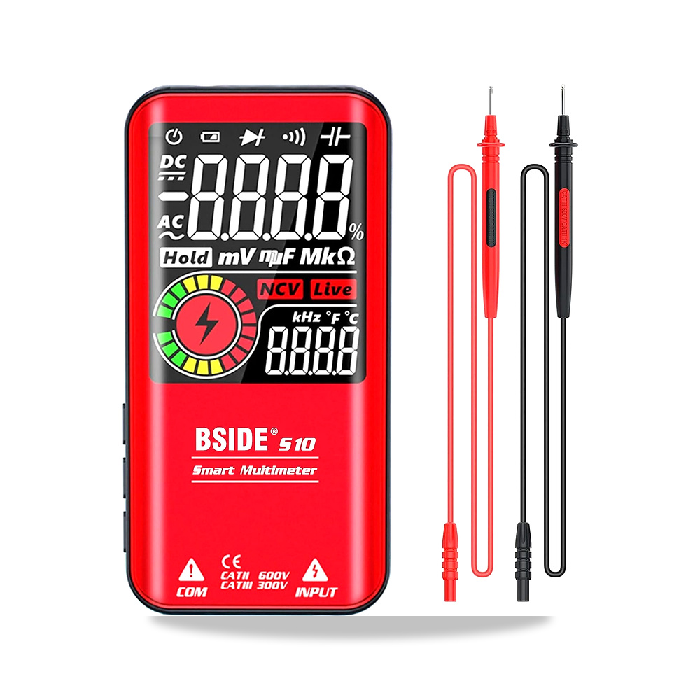 صورة منتج مقياس رقمي ذكي متعدد S10 / S11 من جيه هويكوسين بشاشة LCD ملونة 9999 بتيار مستمر مكثف جهد تيار متردد اوم صمام - كود الصنف reemco-2027-1500074 - ماركة يباع من خلال reemco - توريد وتصوير حصري لشركة ريمكو القابضة السعودية