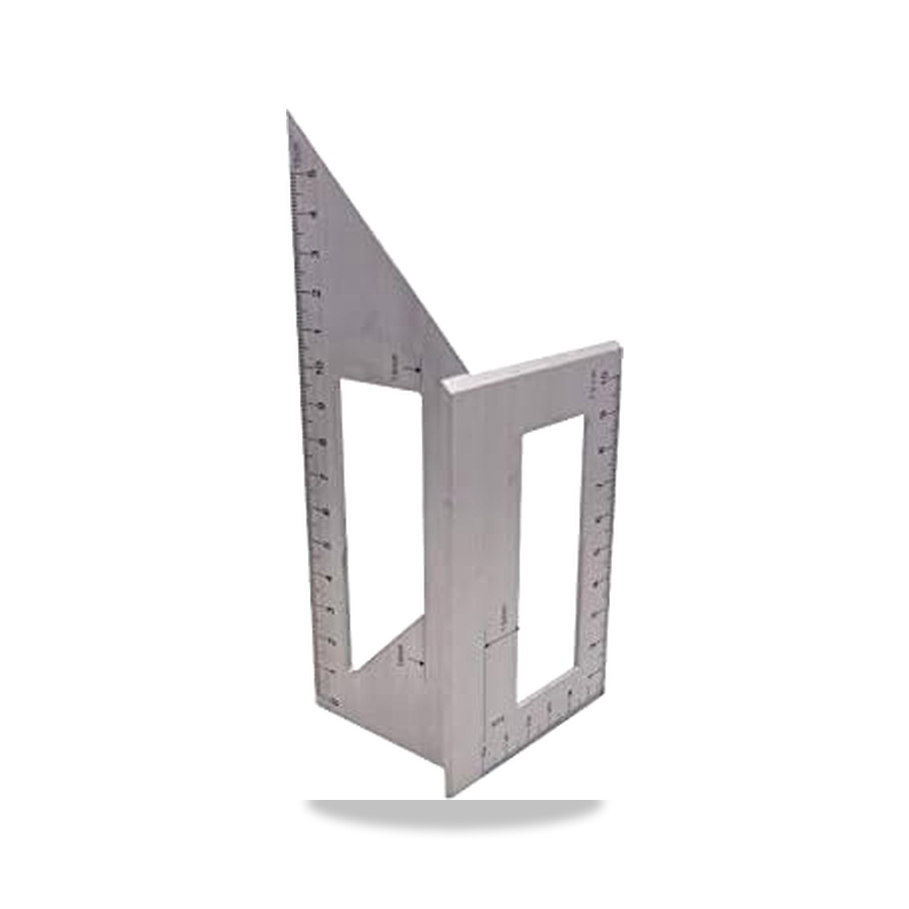 صورة منتج مسطرة قياس مربعة الشكل من خليط معدني من الالومنيوم 45 90 135 درجة مقياس 3D زاوية ميتري – اكسسوارات النجارة - كود الصنف reemco-2027-1500176 - ماركة يباع من خلال reemco - توريد وتصوير حصري لشركة ريمكو القابضة السعودية