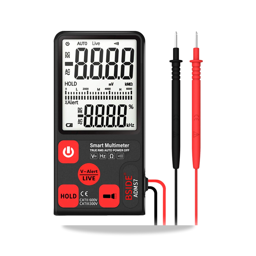 صورة منتج جهاز قياس رقمي متعدد محمول ADMS7 كبير 3.5 بوصة LCD 3 سطر عرض الفولتميتر تيار متردد DC الجهد NCV مقاومته أوم - كود الصنف reemco-2027-1500263 - ماركة يباع من خلال reemco - توريد وتصوير حصري لشركة ريمكو القابضة السعودية