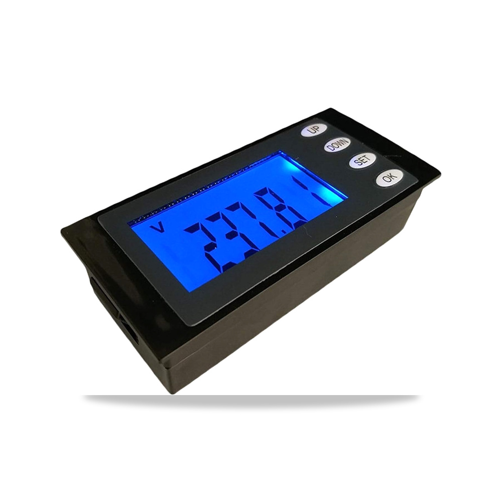 صورة منتج مقياس جهد كهربائي رقمي عالي الدقة بتيار متردد أحادي الطور 220 فولت 20 امبير 5 في 1 LCD تيار واط كيلو واط - كود الصنف reemco-2027-1500420 - ماركة يباع من خلال reemco - توريد وتصوير حصري لشركة ريمكو القابضة السعودية