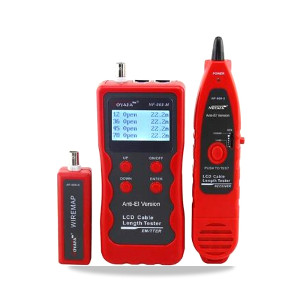 صورة منتج متتبع الكابلات الرقمي متعدد الأغراض NF-868 لاختبار الطول للعثور على كابلات الشبكة المحلية بيري صن - كود الصنف reemco-2027-1500429 - ماركة يباع من خلال reemco - توريد وتصوير حصري لشركة ريمكو القابضة السعودية
