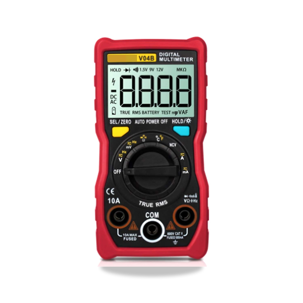 صورة منتج اختبار رقمي متعدد الكهرباء V04B 4000 عدد (4000) عداد لقياس درجة الحرارة الصحيح RMS مع سعة NCV بيري صن - كود الصنف reemco-2027-1500478 - ماركة يباع من خلال reemco - توريد وتصوير حصري لشركة ريمكو القابضة السعودية