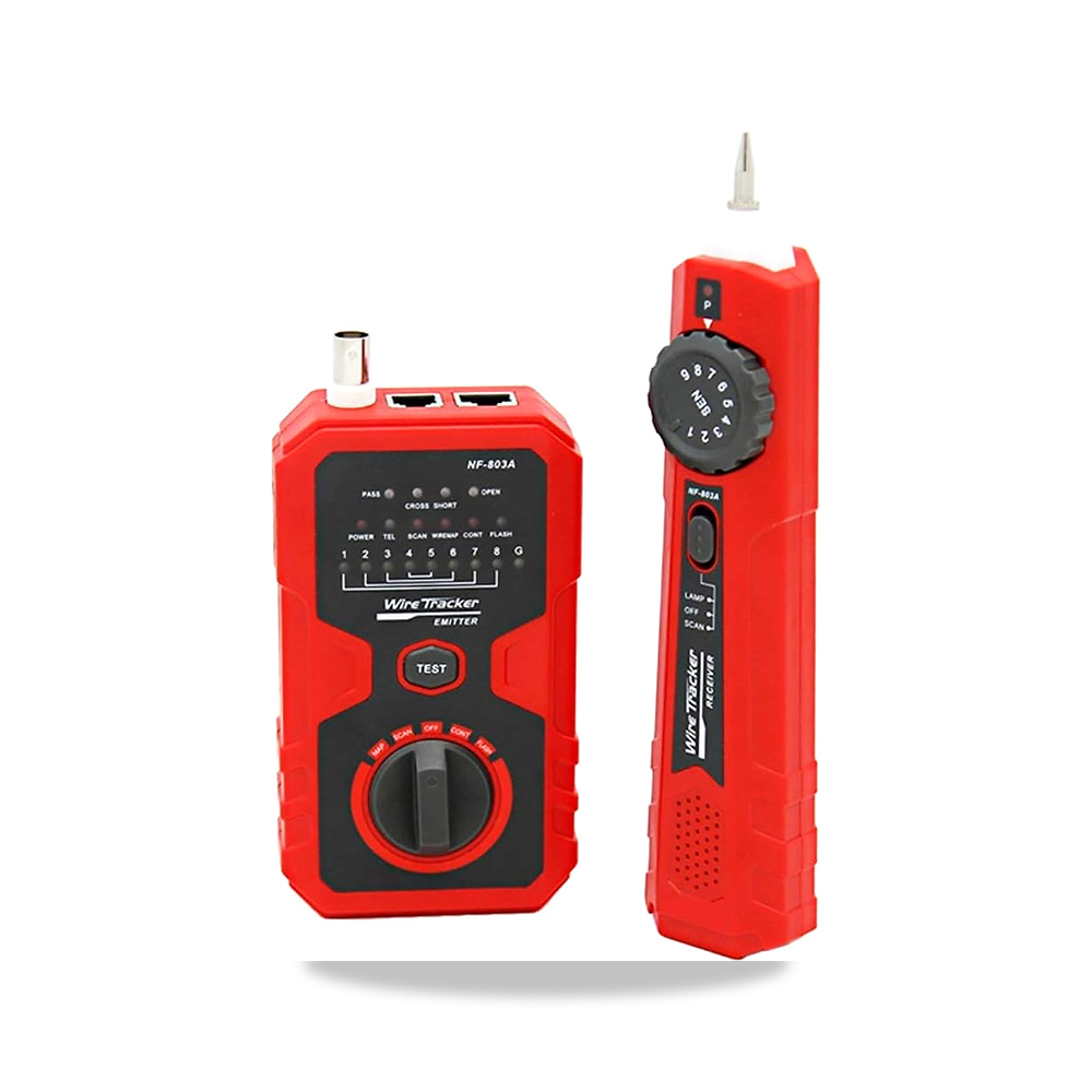 صورة منتج جهاز اختبار رقمي كهربائي NF-803A كاشف الدوائر الكهربائية كبل الشبكة لإيثرنت LAN كابل الخط الأرضي الهاتف أداة - كود الصنف reemco-2027-1500526 - ماركة يباع من خلال reemco - توريد وتصوير حصري لشركة ريمكو القابضة السعودية