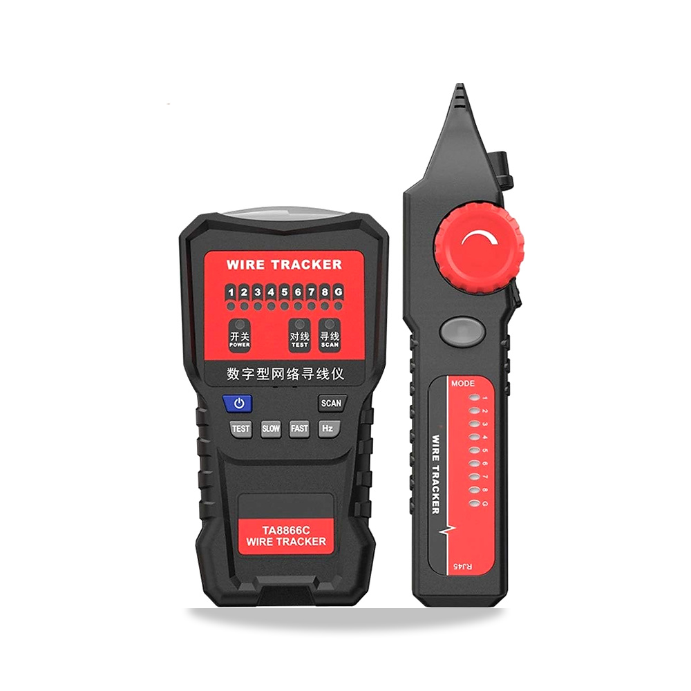 صورة منتج جهاز اختبار رقمي للاختبار الكهربائي TA8866C RJ11 RJ45 8P 6P تتبع أسلاك الهاتف واختبار كابلات الشبكة للكشف - كود الصنف reemco-2027-1500536 - ماركة يباع من خلال reemco - توريد وتصوير حصري لشركة ريمكو القابضة السعودية