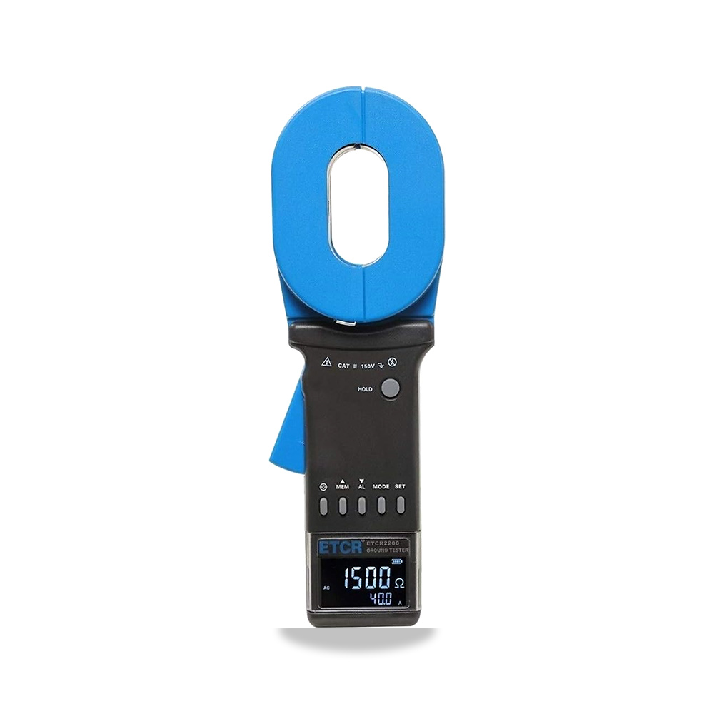 صورة منتج ETCR2200 الأرض مقاومة المشبك متر متعدد الوظائف 0.01-1500ohm/0.00mA-40.0A اختبار الأرض، أمبير أوم فولت بيري صن - كود الصنف reemco-2027-1500607 - ماركة يباع من خلال reemco - توريد وتصوير حصري لشركة ريمكو القابضة السعودية