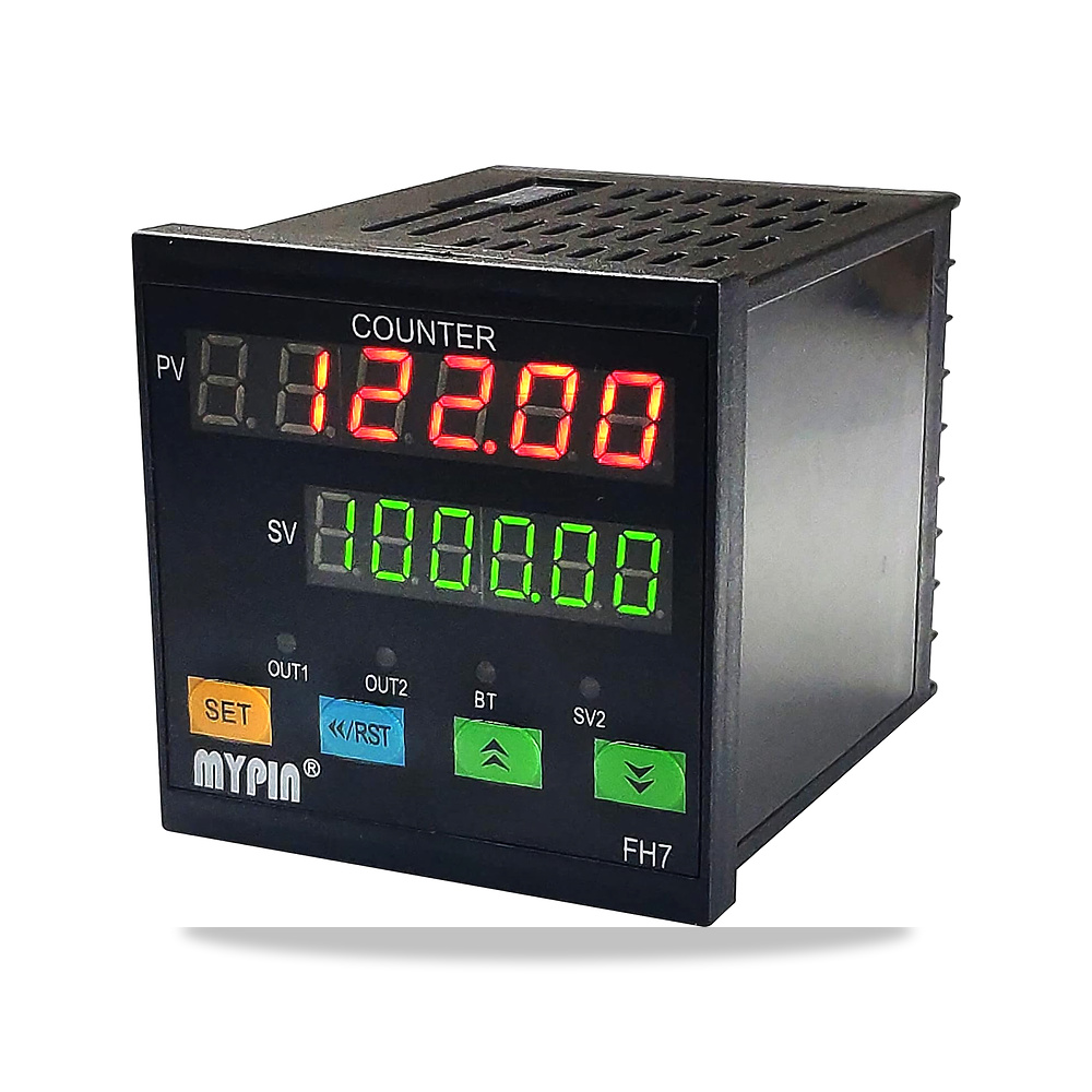 صورة منتج عداد قياس طول العرض الرقمي FH7-6CRNA 4 من كونكو، رقمي 12 فولت – 72 × 72 × 80 ملم - كود الصنف reemco-2027-1500685 - ماركة يباع من خلال reemco - توريد وتصوير حصري لشركة ريمكو القابضة السعودية