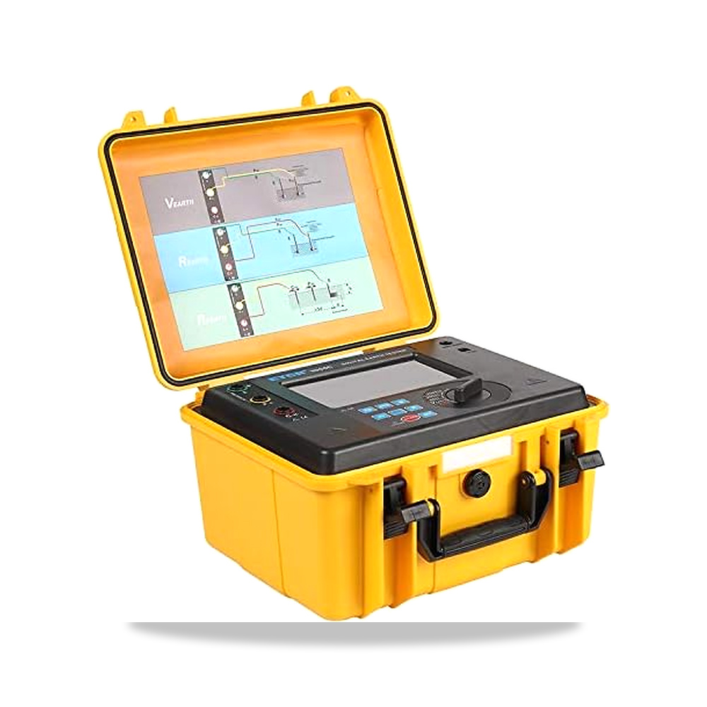 صورة منتج جهاز اختبار مقاومة الارض الرقمي ETCR3000C للمعدات الكهربائية ببطارية ليثيوم قابلة لاعادة الشحن لقياس - كود الصنف reemco-2027-1500709 - ماركة يباع من خلال reemco - توريد وتصوير حصري لشركة ريمكو القابضة السعودية