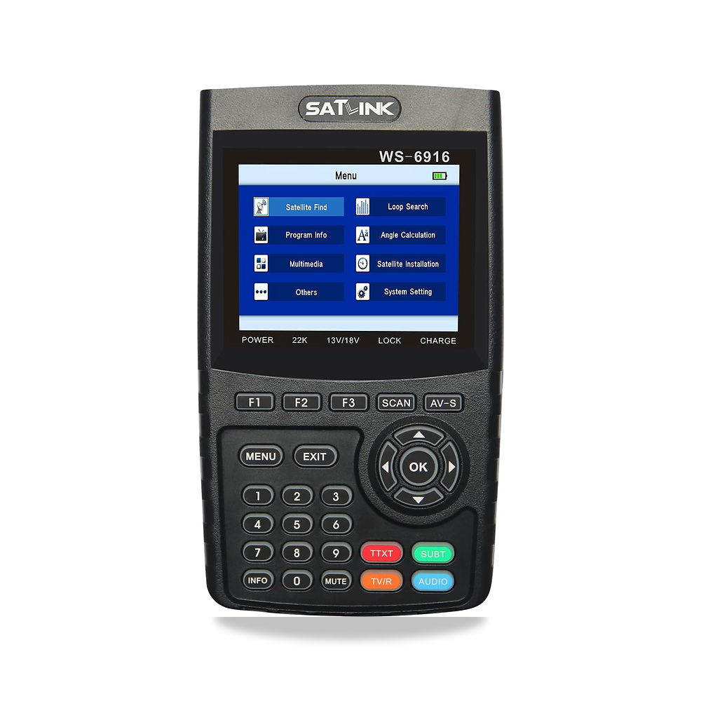 صورة منتج اونا جهاز قياس الأقمار الصناعية الرقمية WS-6916 مع حقيبة حمل وحزام – WS-6916 - كود الصنف reemco-2027-1500752 - ماركة يباع من خلال reemco - توريد وتصوير حصري لشركة ريمكو القابضة السعودية
