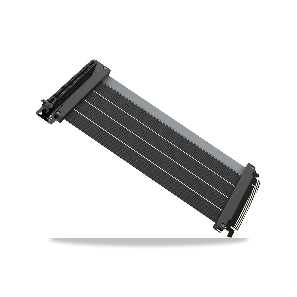 صورة منتج كيبل رايزر (تمديد) MCA-U000C-KPCI50-200 بمنفذ PCIe مقاس 5.0 × 16 من كولر ماستر، باللون الأسود، بطول 20 سم - كود الصنف reemco-2027-1507747 - ماركة يباع من خلال reemco - توريد وتصوير حصري لشركة ريمكو القابضة السعودية