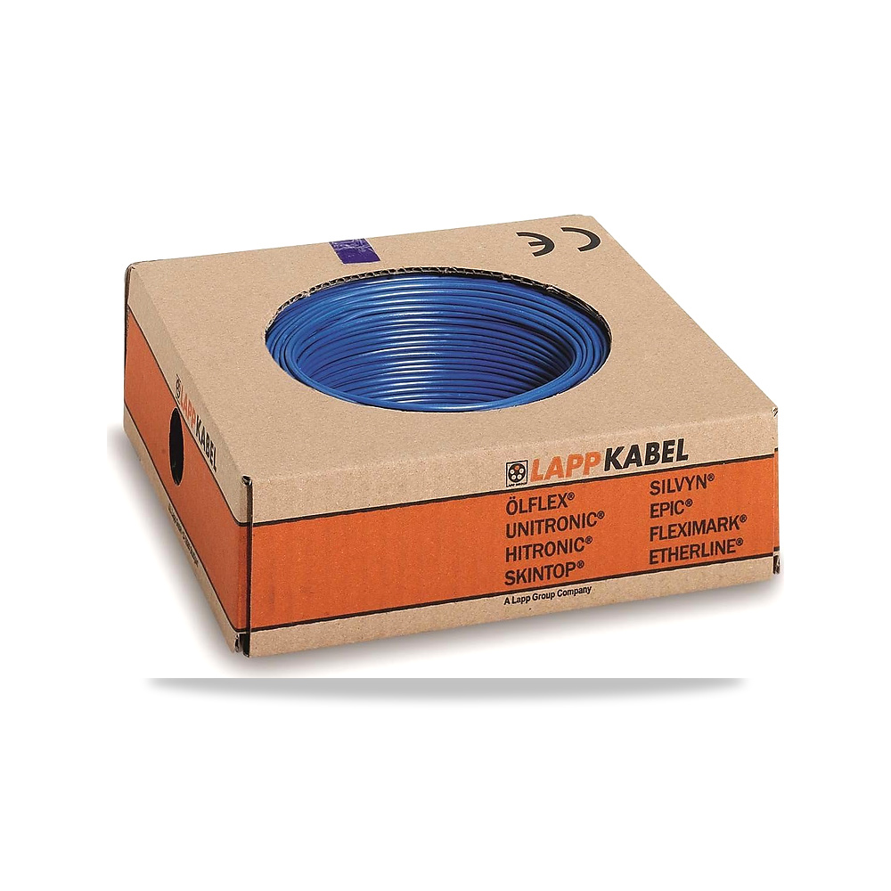 صورة منتج لاب كابل H05 V-K 0.75 ملم مربع ازرق غامق 100 متر 4510142 – اللون ازرق داكن – المادة النحاس - كود الصنف reemco-2027-1507913 - ماركة يباع من خلال reemco - توريد وتصوير حصري لشركة ريمكو القابضة السعودية