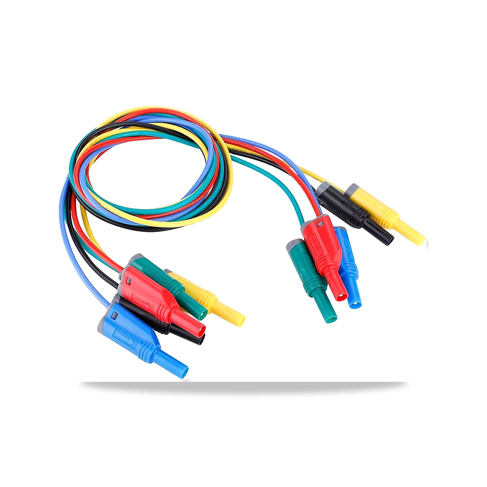 سلك ومجس فحص واختبار إلكتروني (Test Lead) سيليكون سلك كهربائي Eacam موديل P1050-1 - اللون #104 - نوع الخامة Tinned CoatedCopper, HDPE, Silicone