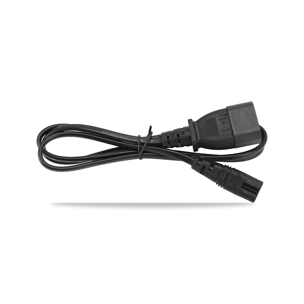 صورة منتج انادوي كابل طاقة IEC320 C14 الى C7 بطول 1 متر – 2500 واط – تقريبًا 1 متر / 3.28 قدم - كود الصنف reemco-2027-1508610 - ماركة يباع من خلال reemco - توريد وتصوير حصري لشركة ريمكو القابضة السعودية