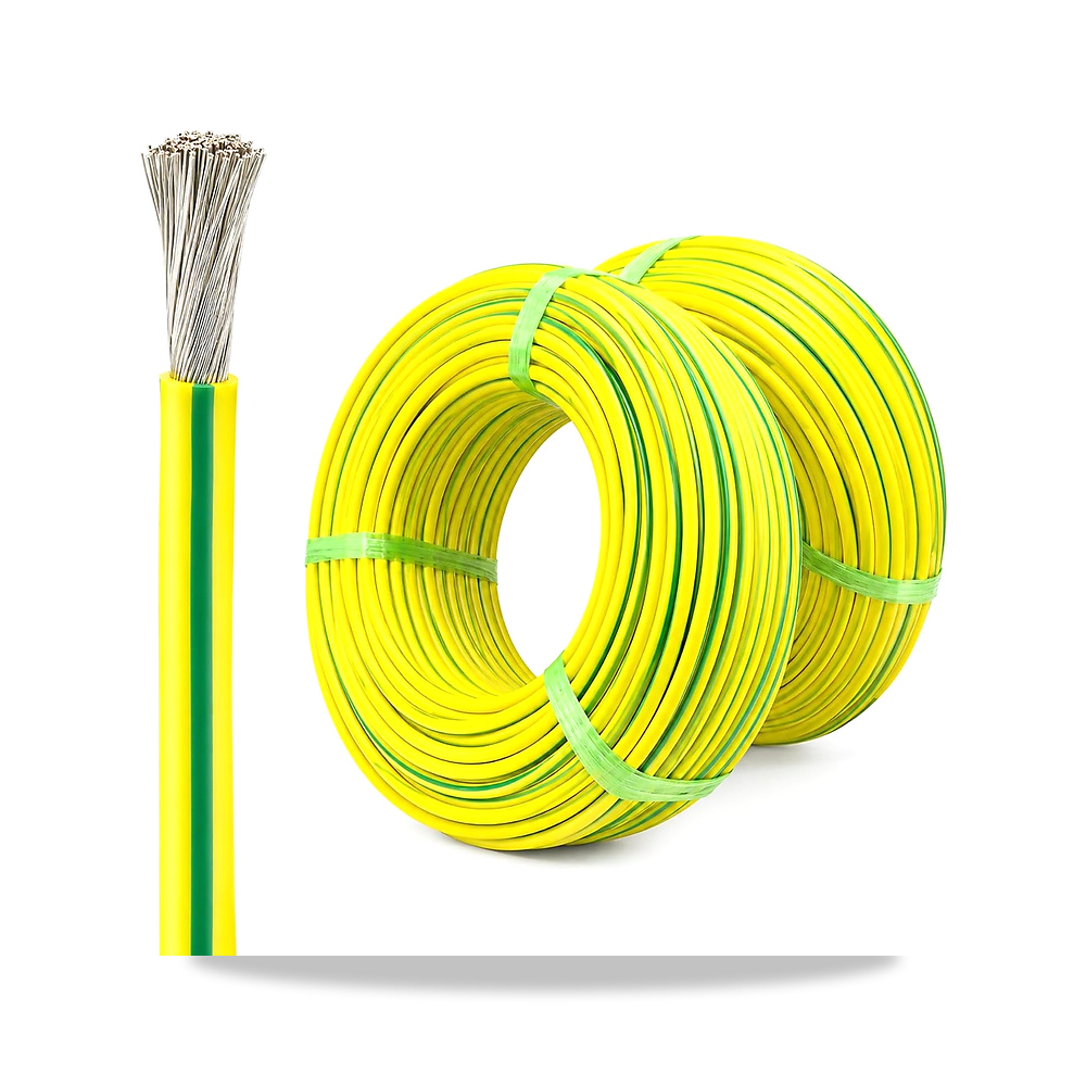 صورة منتج مسدس ومانع تسرب سيليكون أصفر أخضر 100 قدم GO BEYOND YOURSEIF – اللون 11AWG(4mm²) – نوع الخامة Tinned copper wire - كود الصنف reemco-2027-1508649 - ماركة يباع من خلال reemco - توريد وتصوير حصري لشركة ريمكو القابضة السعودية