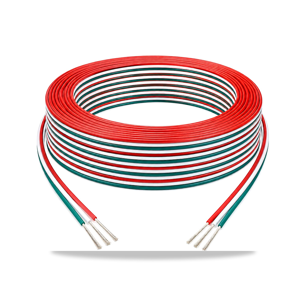 صورة منتج كابل تمديد شريط LED ثلاثي النواة 6 متر 22AWG 5-24 فولت من فيفر VIEVRE – اللون أبيض + أخضر + أحمر – المادة نحاس بلاستيكي - كود الصنف reemco-2027-1508874 - ماركة يباع من خلال reemco - توريد وتصوير حصري لشركة ريمكو القابضة السعودية