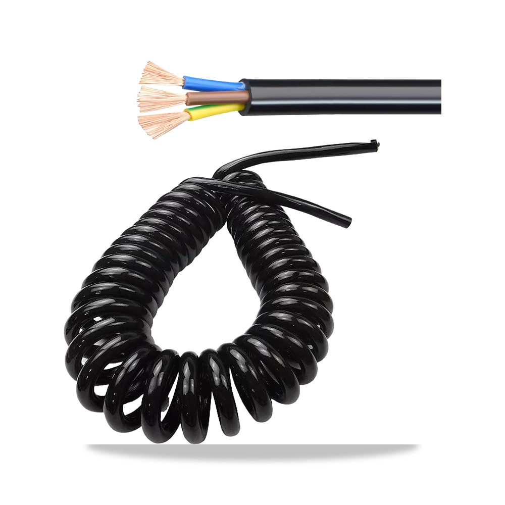 صورة منتج اسلاك كيبل لولبية قابلة للتمدد بـ3 انوية، سلكي قابل للتوسيع 20-13AWG GO BEYOND YOURSEIF – قابل للتمدد 1 متر – خامة الجاكيت بولي يوريثان - كود الصنف reemco-2027-1509111 - ماركة يباع من خلال reemco - توريد وتصوير حصري لشركة ريمكو القابضة السعودية