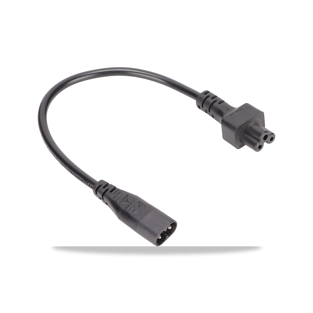 صورة منتج كابل طاقة ذكر الى انثى 30 سم IEC320 C8 – 2.5 أمبير/250 فولت – تقريبًا 0./30 سم - كود الصنف reemco-2027-1509315 - ماركة يباع من خلال reemco - توريد وتصوير حصري لشركة ريمكو القابضة السعودية