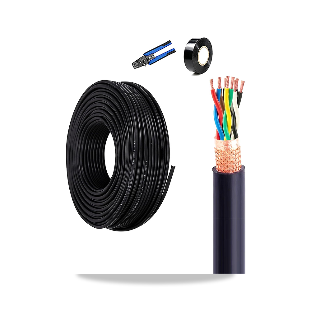 صورة منتج كيبل اتصال RS485 محمي مزدوج من اسلاك اشارة ملتوية بطول 320 قدم (17AWG – اللون 97.5 m – مادة الموصل نحاس مجدول خالٍ من الأكسجين (OFC)) - كود الصنف reemco-2027-1509347 - ماركة يباع من خلال reemco - توريد وتصوير حصري لشركة ريمكو القابضة السعودية