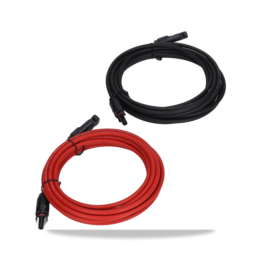 صورة منتج كيبل وصلة طاقة شمسية من يشيري 10AWG، تصنيف تيار مستمر (5 متر) – التيار المقدر 30 امبير – ≤0.2 متر اوم - كود الصنف reemco-2027-1509351 - ماركة يباع من خلال reemco - توريد وتصوير حصري لشركة ريمكو القابضة السعودية