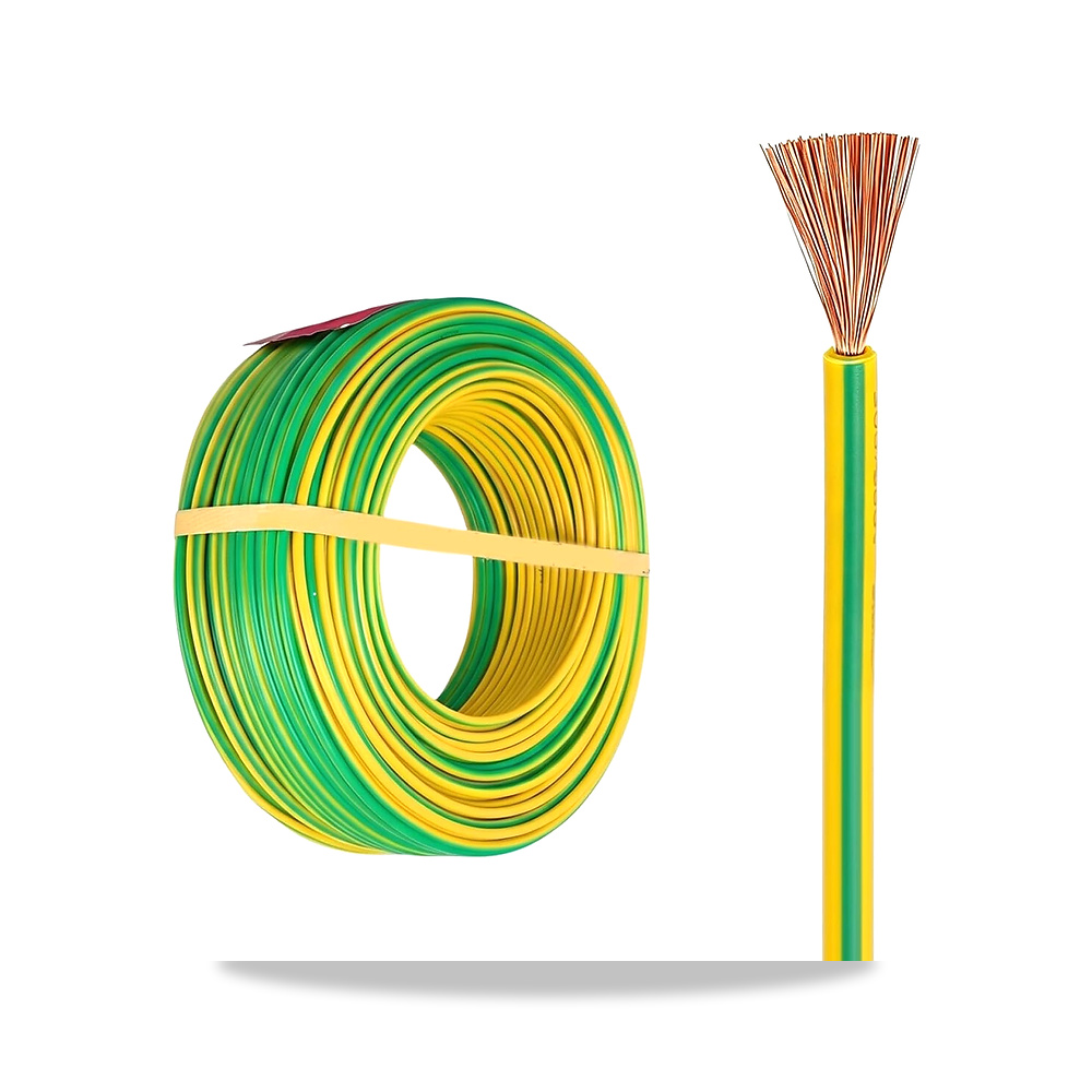 صورة منتج سلك تأريض اصفر واخضر 0.3 ~ 120 ملم مربع، كيبل ارضي نحاسي مرن من بلاستيك PVC GO BEYOND YOURSEIF - كود الصنف reemco-2027-1509353 - ماركة يباع من خلال reemco - توريد وتصوير حصري لشركة ريمكو القابضة السعودية