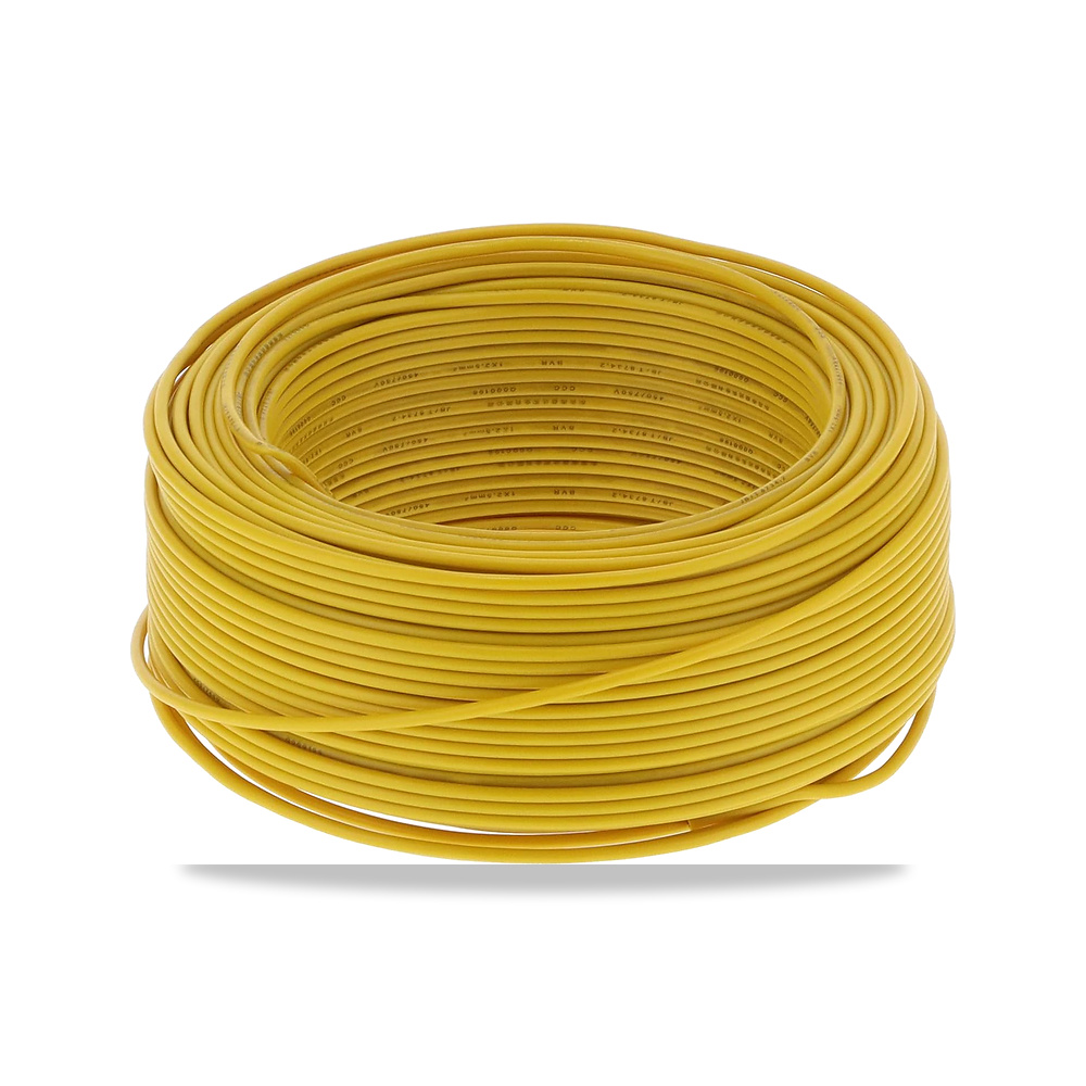 صورة منتج سلك كهربائي BVR-1 X 2.5، 100 متر من النحاس الاحمر وبلاستيك PVC معزول Torvex – المادة نحاس أحمر، بلاستيك PVC – اللون أصفر - كود الصنف reemco-2027-1509361 - ماركة يباع من خلال reemco - توريد وتصوير حصري لشركة ريمكو القابضة السعودية