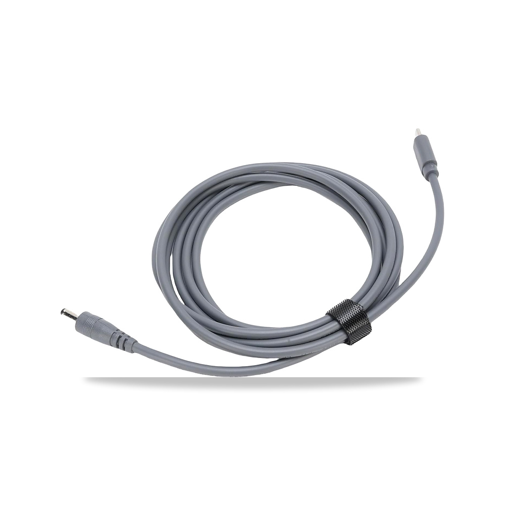 صورة منتج ايكام سلك طاقة متين مقاوم للماء من USB نوع C الى تيار مستمر بهيكل ثابت للراوتر الصغير بطول 2 متر مناسب لعشاق - كود الصنف reemco-2027-1509531 - ماركة يباع من خلال reemco - توريد وتصوير حصري لشركة ريمكو القابضة السعودية