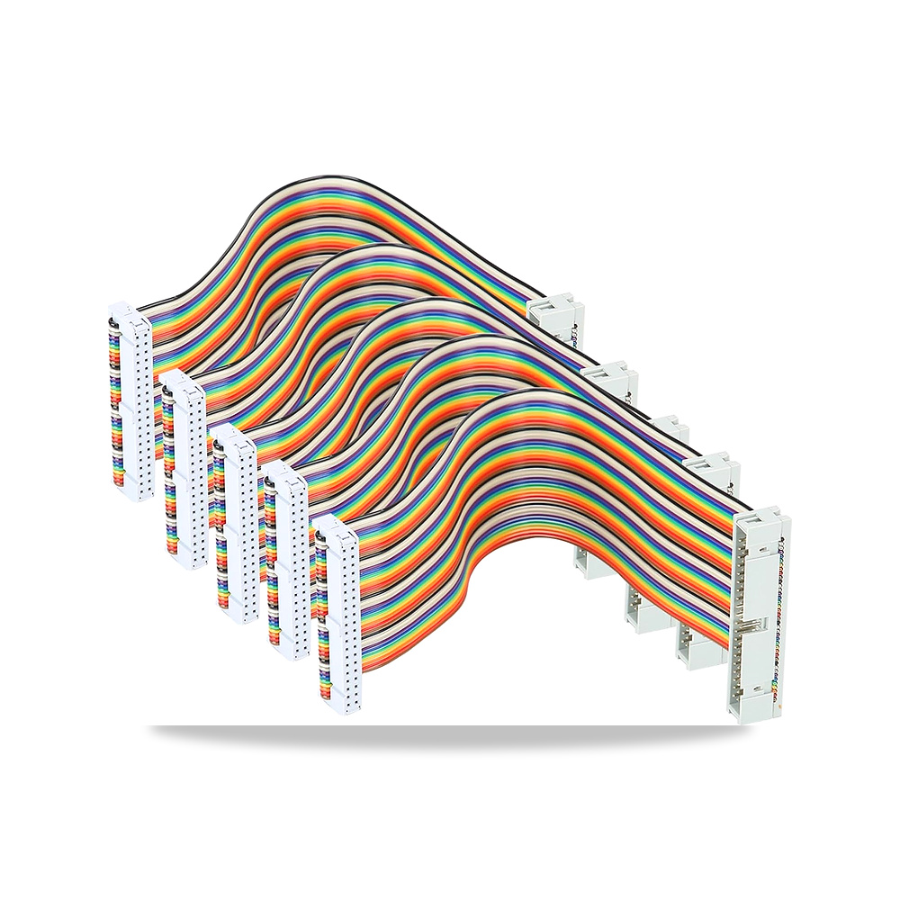 صورة منتج كيبل GPIO بـ40 دبوس من زوميوزي، سلك ذكر الى انثى بطول 20 سم، ملحقات كمبيوتر – تقريبًا 20 سم / 7.9 انش - كود الصنف reemco-2027-1510262 - ماركة يباع من خلال reemco - توريد وتصوير حصري لشركة ريمكو القابضة السعودية