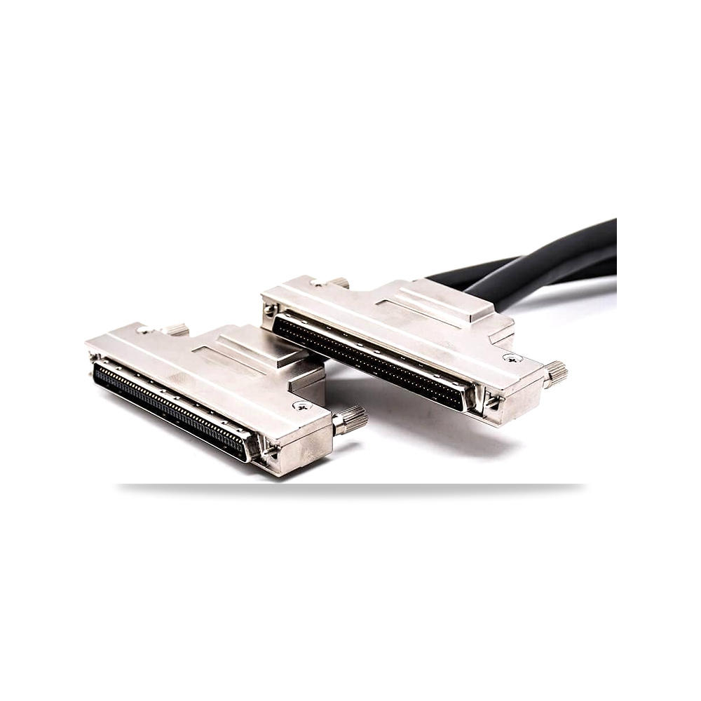 صورة منتج مجموعة كيبل SCSI بطول 5 متر من سمولويل، موصل اتش بي دي بي الى اتش بي سي ان 100 دبوس ذكر مستقيم، خليط معدني - كود الصنف reemco-2027-1510471 - ماركة يباع من خلال reemco - توريد وتصوير حصري لشركة ريمكو القابضة السعودية
