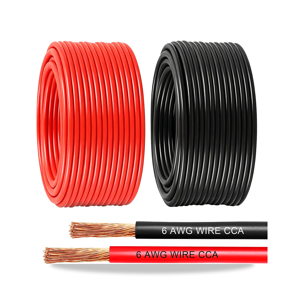 صورة منتج سلك الومنيوم مطلي بالنحاس 6 ايه دبليو جي 30 قدم Coeulse – اللون 6awg - كود الصنف reemco-2027-1510540 - ماركة يباع من خلال reemco - توريد وتصوير حصري لشركة ريمكو القابضة السعودية