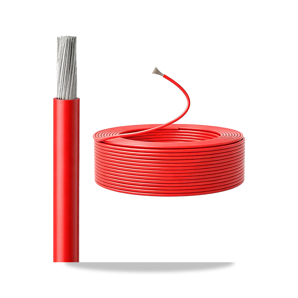 صورة منتج سلك سيليكون مرن يتحمل درجات الحرارة العالية 10AWG 12AWG 16AWG 18AWG، مضفر بالقصدير، 600 فولت 200 درجة مئوية - كود الصنف reemco-2027-1510785 - ماركة يباع من خلال reemco - توريد وتصوير حصري لشركة ريمكو القابضة السعودية