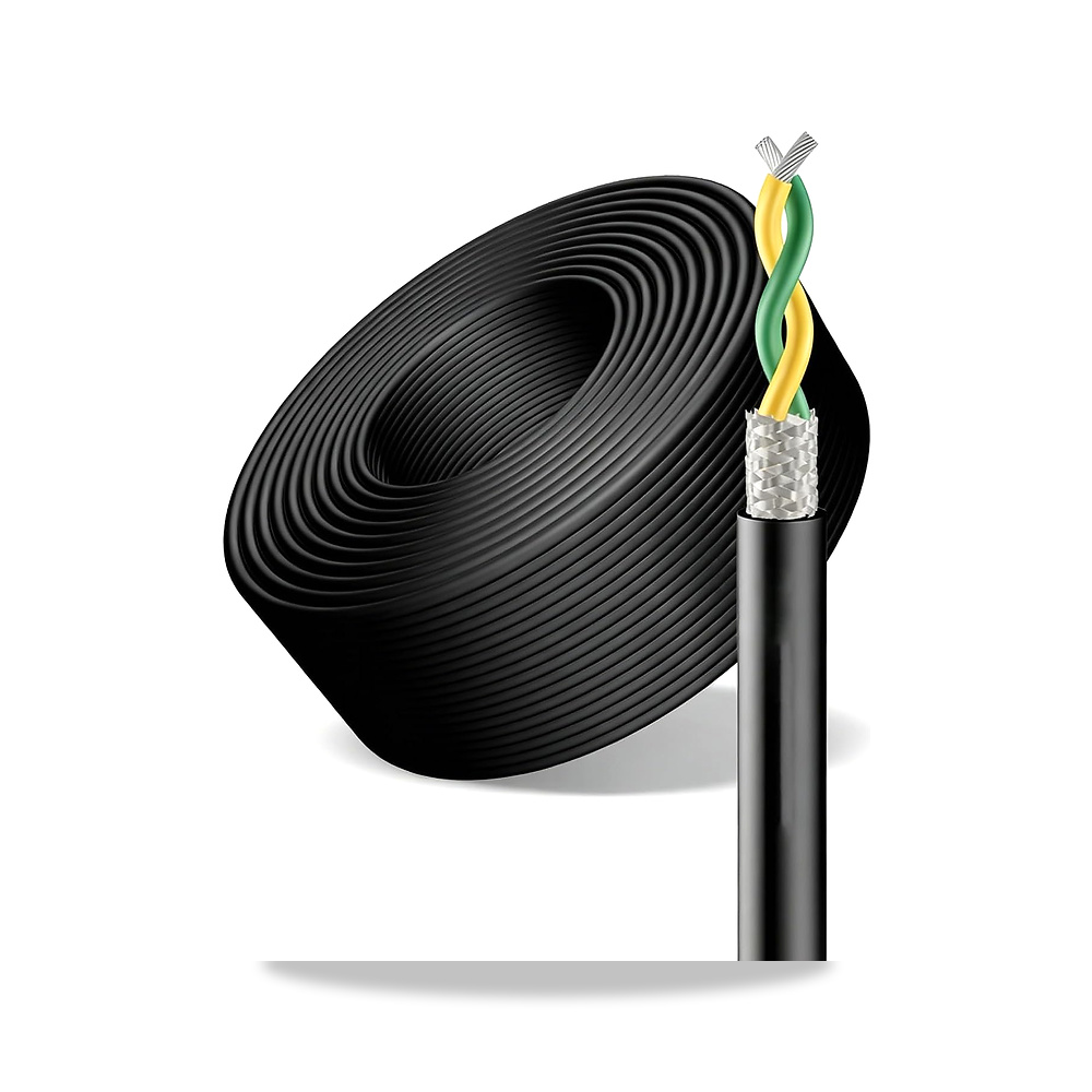 صورة منتج 2 كيبل مجدول محمي بموصلين UL2517 20AWG 22AWG سلك نحاسي مغلف بالقصدير 105C 300 فولت من بلاستيك PVC، درع مضفر - كود الصنف reemco-2027-1510788 - ماركة يباع من خلال reemco - توريد وتصوير حصري لشركة ريمكو القابضة السعودية
