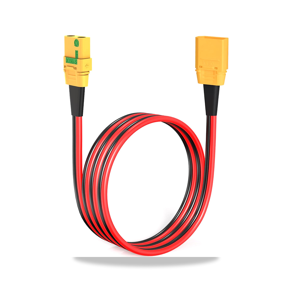 صورة منتج كيبل تمديد XT90 ذكر الى XT90S انثى 10AWG بطول 6 قدم من الفكلوب - كود الصنف reemco-2027-1510825 - ماركة يباع من خلال reemco - توريد وتصوير حصري لشركة ريمكو القابضة السعودية