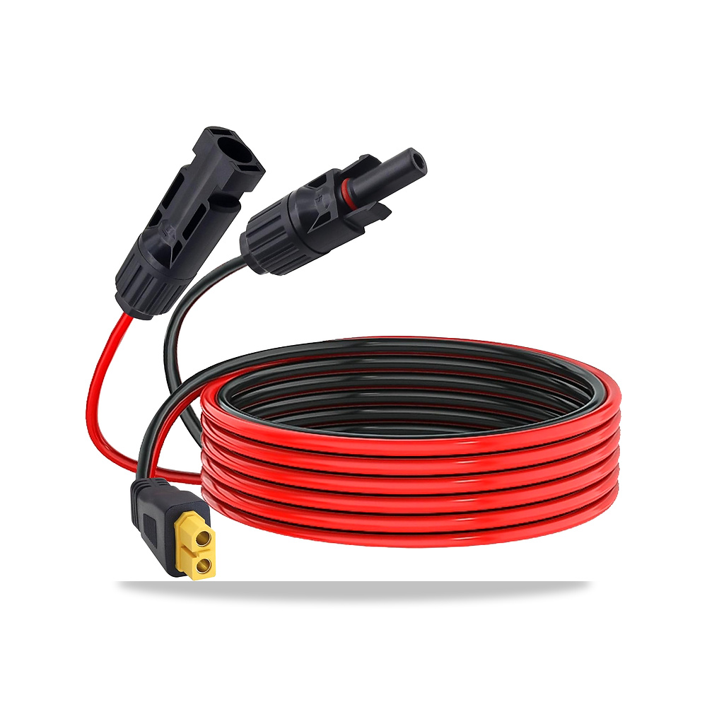 صورة منتج 1 حزمة 12AWG الشمسية مع كيبل تمديد XT60، موصل لوحة شمسية لكيبل محول شحن XT60، بطارية شمسية، محطة طاقة - كود الصنف reemco-2027-1510863 - ماركة يباع من خلال reemco - توريد وتصوير حصري لشركة ريمكو القابضة السعودية
