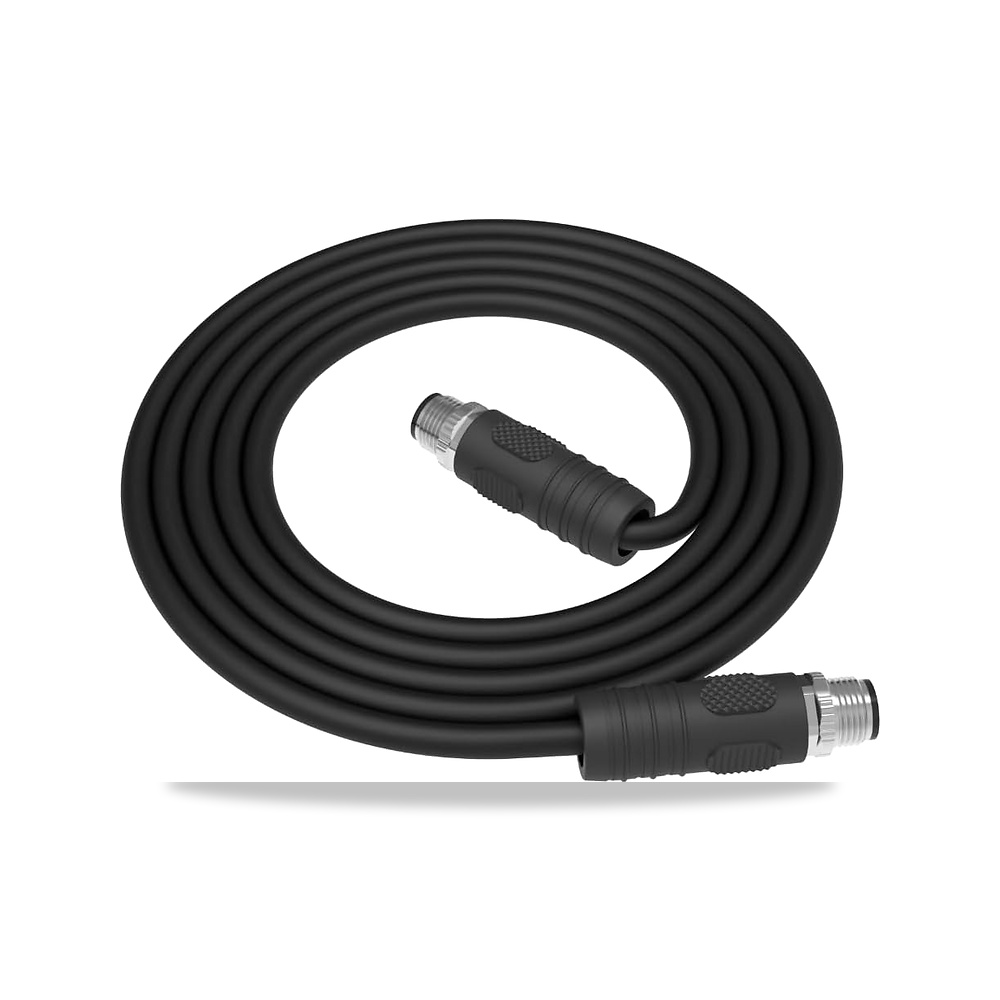 صورة منتج كيبل طاقة M12 من انوفي8 M12 ذكر الى ذكر 4 دبابيس 16AWG 1 متر، موصل صناعي 24 فولت تيار مستمر 16 امبير، سلسلة - كود الصنف reemco-2027-1511562 - ماركة يباع من خلال reemco - توريد وتصوير حصري لشركة ريمكو القابضة السعودية