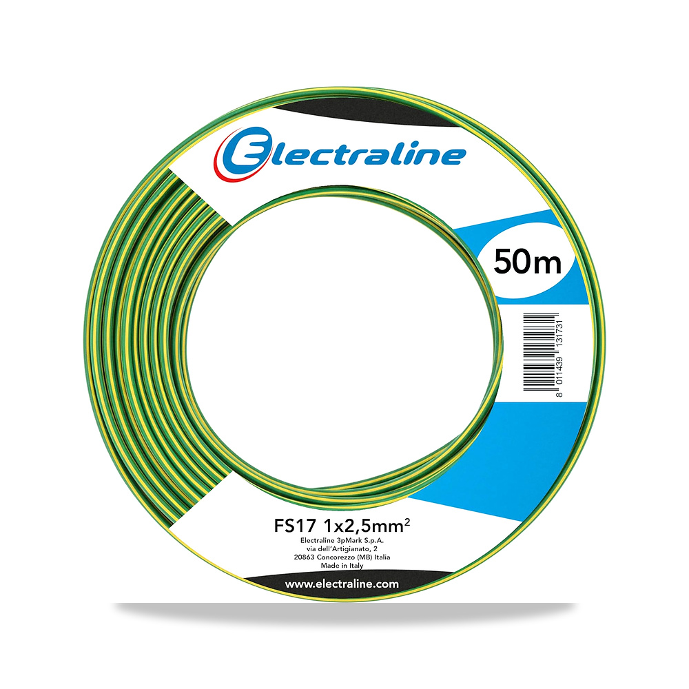 صورة منتج Electraline 13173 Core Cable كابل وسلك الكترالين موديل FS17 – اللون أزرق - كود الصنف reemco-2027-1511667 - ماركة يباع من خلال reemco - توريد وتصوير حصري لشركة ريمكو القابضة السعودية