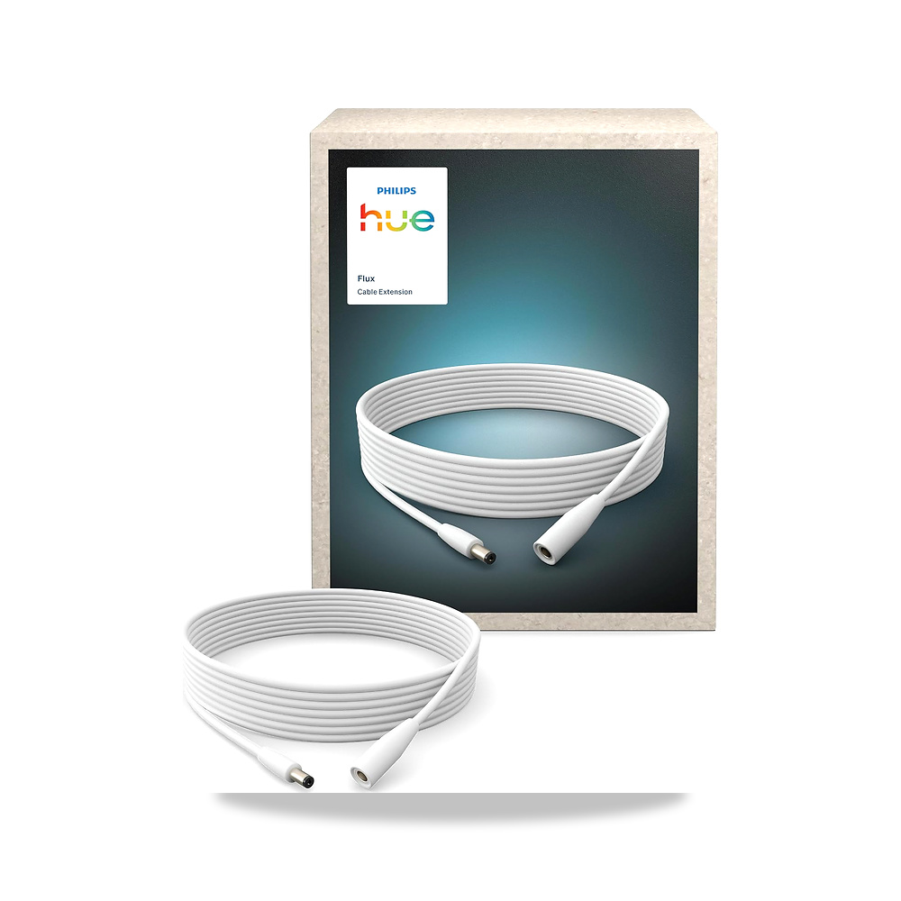 صورة منتج كيبل تمديد شريط اضاءة LED فلوكس بطول 5 متر من هيو، اكسسوارات، داخلية مرنة، تصميم بسيط، سهل التركيب، اعداد - كود الصنف reemco-2027-1511737 - ماركة يباع من خلال reemco - توريد وتصوير حصري لشركة ريمكو القابضة السعودية