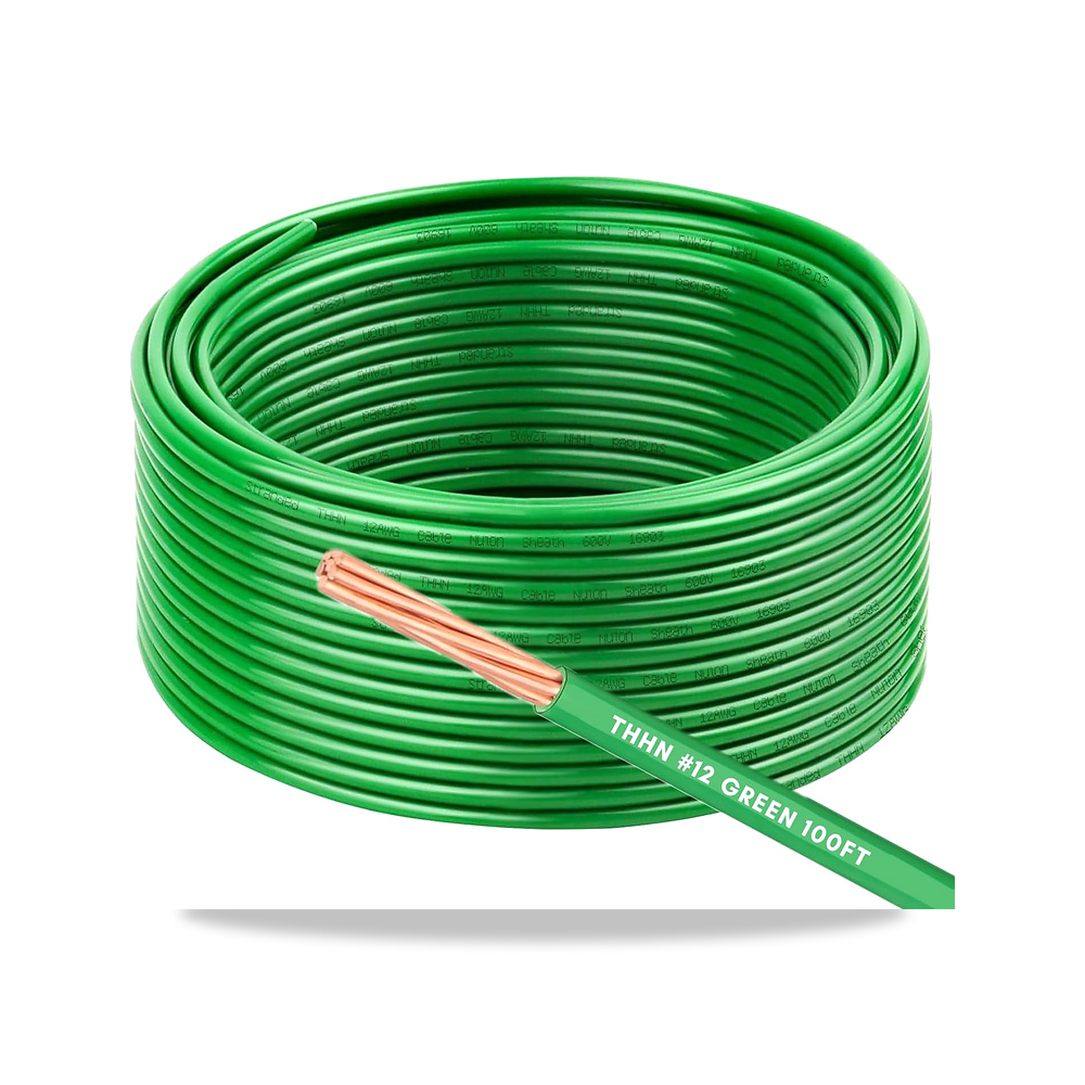 صورة منتج سلك 12AWG THHN من في ان بجودة انفينيت 12 مقياس 12 بطول 100 قدم او اف سي، موصل نحاسي كهربائي مجدول 600 فولت - كود الصنف reemco-2027-1511778 - ماركة يباع من خلال reemco - توريد وتصوير حصري لشركة ريمكو القابضة السعودية