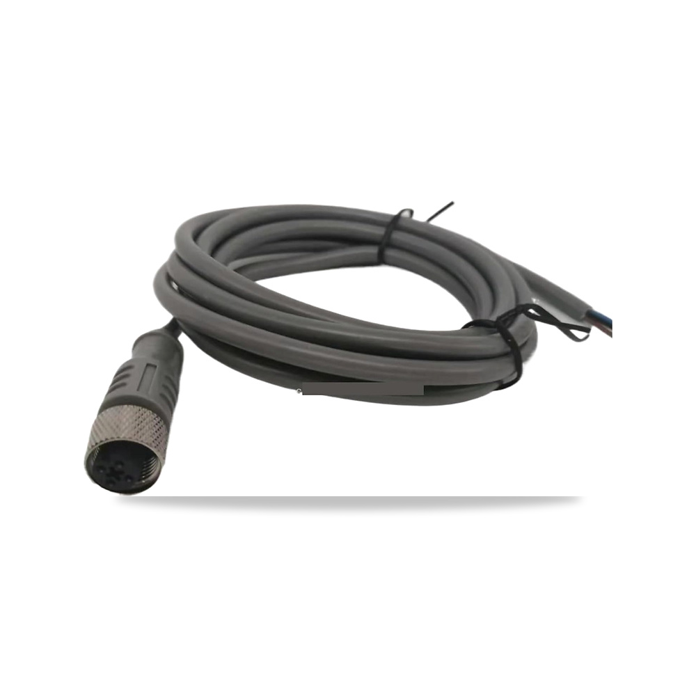 صورة منتج 2 قطعة V1-G-2M-PUR V1-W-2M-PUR موصل دائم M12 4 دبوس بور كيبل بور لمستشعر مفتاح التقارب (V1-G-2M-PUR) - كود الصنف reemco-2027-1511876 - ماركة يباع من خلال reemco - توريد وتصوير حصري لشركة ريمكو القابضة السعودية