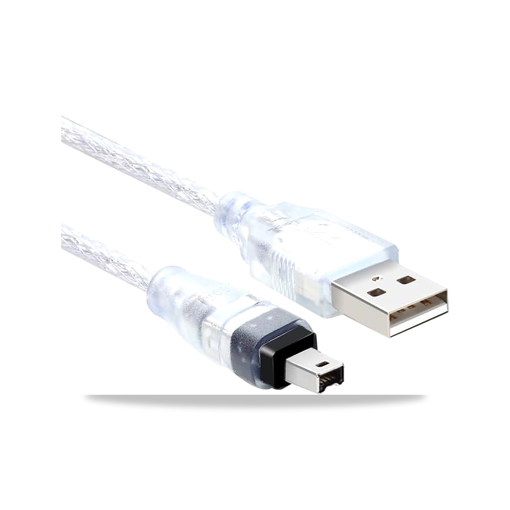 صورة منتج اس ايه برو – 1.5 متر/5 قدم USB ذكر الى فاير واير IEEE 1394 4 دبوس ذكر محول اي لينك سلك 1394 موديل TRV75E - كود الصنف reemco-2027-1512123 - ماركة يباع من خلال reemco - توريد وتصوير حصري لشركة ريمكو القابضة السعودية