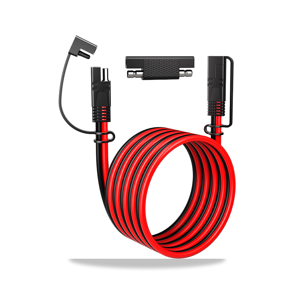 صورة منتج كابل وسلك كهربائي كابل وسلك أسود 25 قدم energeaster – اللون Black & Red - كود الصنف reemco-2027-1512548 - ماركة يباع من خلال reemco - توريد وتصوير حصري لشركة ريمكو القابضة السعودية
