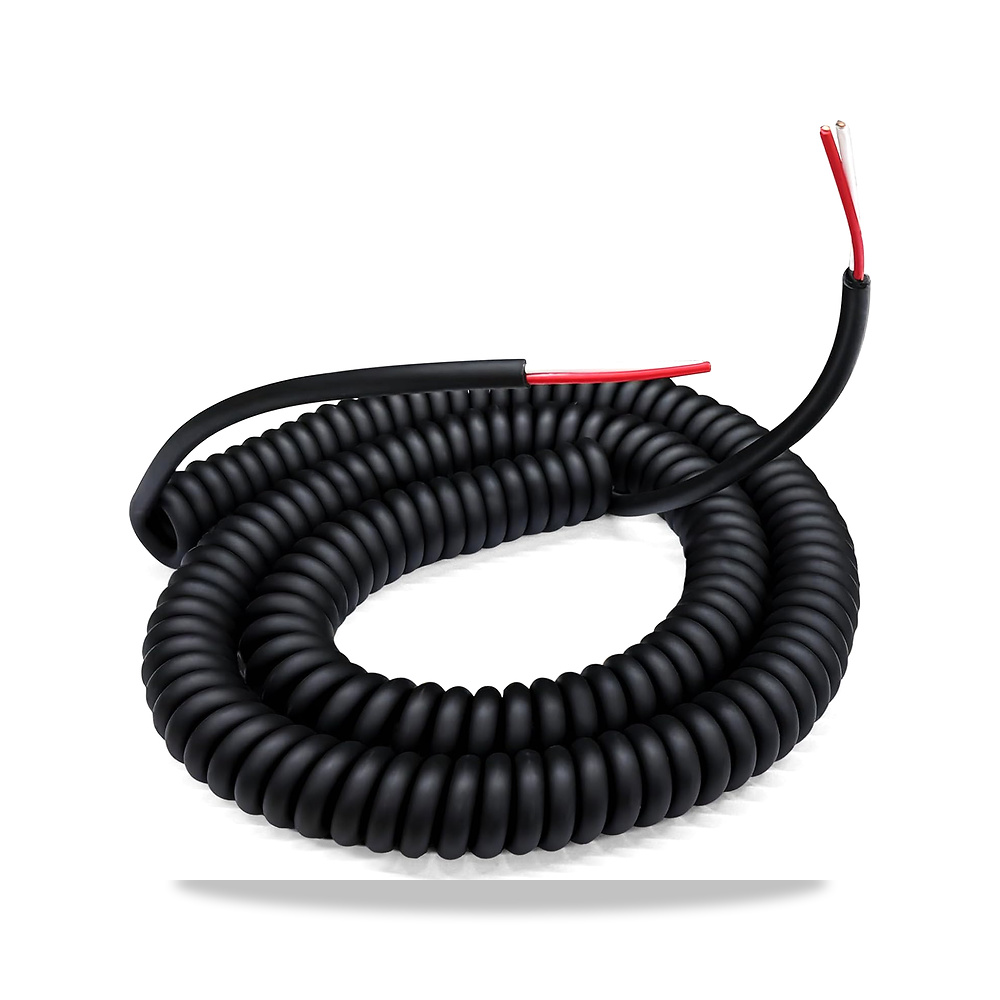 صورة منتج سلك ملفوف، 2 سلك موصل، 18AWG/2، سلك تمديد ملفوف زنبركي قابل للسحب بطول 3 قدم 15 قدم للاستخدام - كود الصنف reemco-2027-1512724 - ماركة يباع من خلال reemco - توريد وتصوير حصري لشركة ريمكو القابضة السعودية