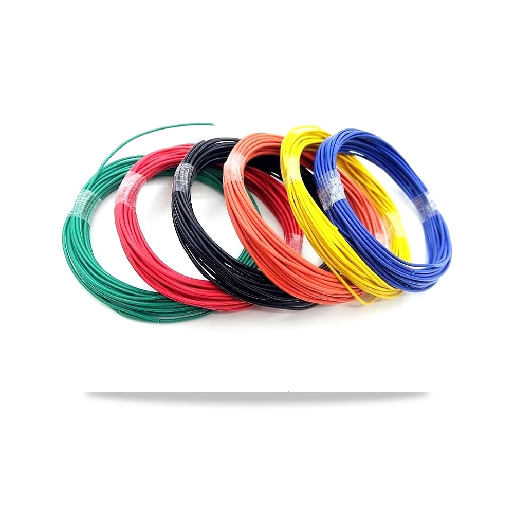 صورة منتج سلك الكتروني من شياوكلي بطول 5/10 متر 30AWG – 16AWG من بلاستيك PVC معزول UL1007 مصباح LED، كيبل نحاسي مغلف - كود الصنف reemco-2027-1512744 - ماركة يباع من خلال reemco - توريد وتصوير حصري لشركة ريمكو القابضة السعودية