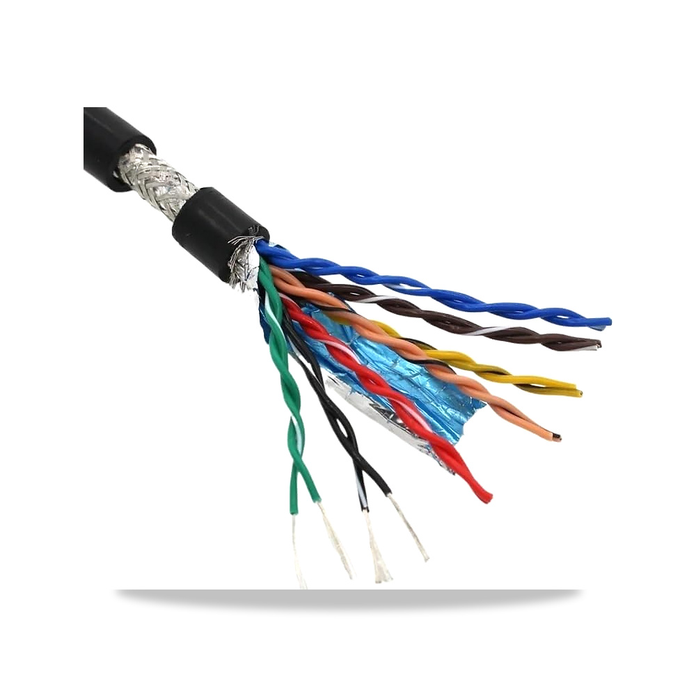 صورة منتج 20/22/24awg زوج من الكيبلات المحمية الملتوية 2-24 نواة من بلاستيك بي في سي النحاس النقي كيبل موديل RVSP - كود الصنف reemco-2027-1512979 - ماركة يباع من خلال reemco - توريد وتصوير حصري لشركة ريمكو القابضة السعودية