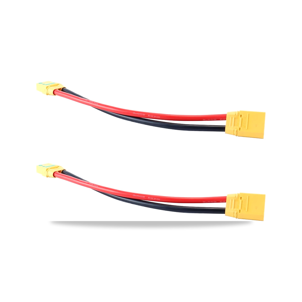 صورة منتج كابل تمديد من السيليكون من اوريفين XT90-S انثى الى XT90 ذكر 10AWG 20 سم – اللون أحمر، أسود، أصفر – 30 أمبير - كود الصنف reemco-2027-1513022 - ماركة يباع من خلال reemco - توريد وتصوير حصري لشركة ريمكو القابضة السعودية